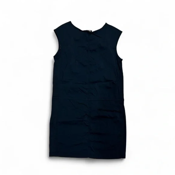 INDYGENA Laco women's sleeveless athletic tank top dress in black with mesh - Picture 2 of 8